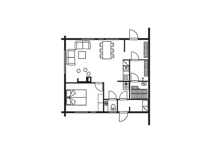 Stay Aekaeslompolo Cottage Σπίτι διακοπών